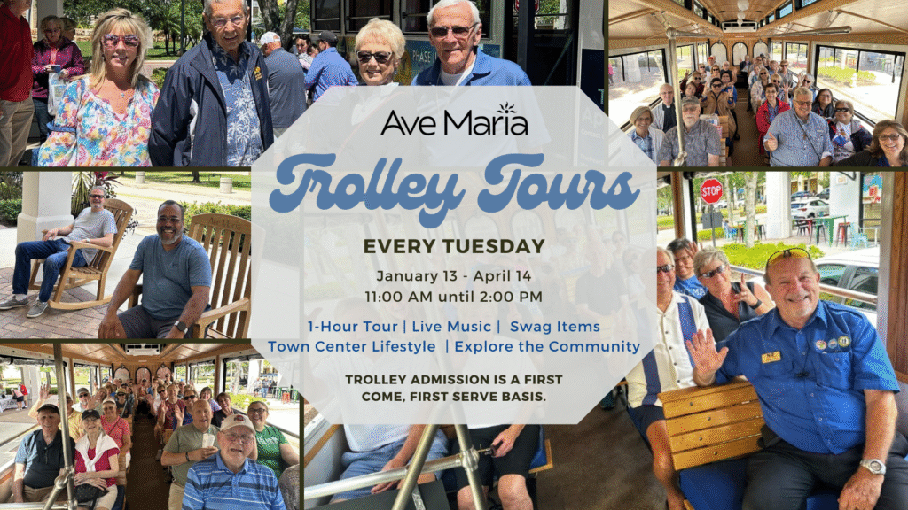 Annual Ave Maria Trolley Tours, 2026